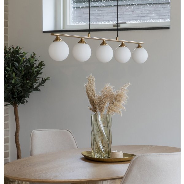 Huis Scandinavische vaas - Groen