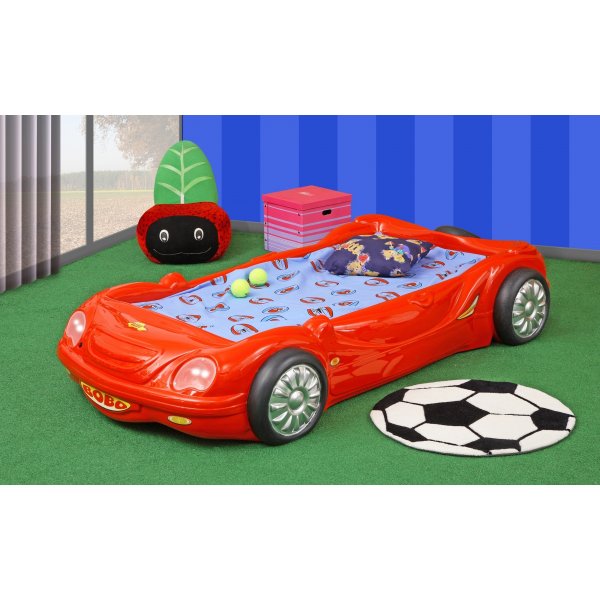 Bobo racerbil barnsng- Valfri frg!