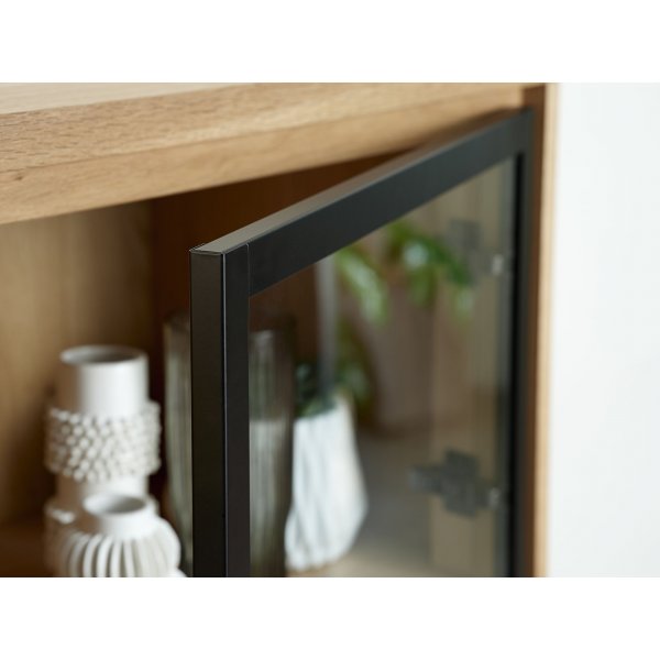 Livia monterat sk�p i ek med glasd�rr