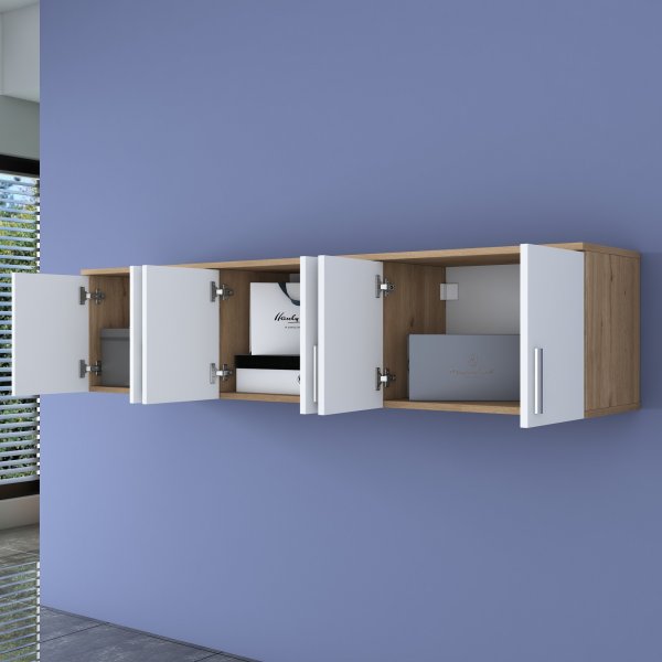 Esa väggskåp - Valnöt/vit Esa väggskåp - Valnöt/vit