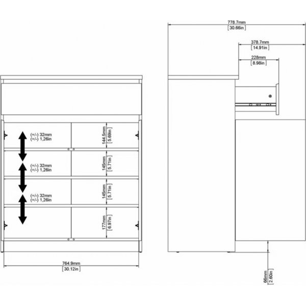 Armoire Naia - Hickory Armoire Naia - Hickory