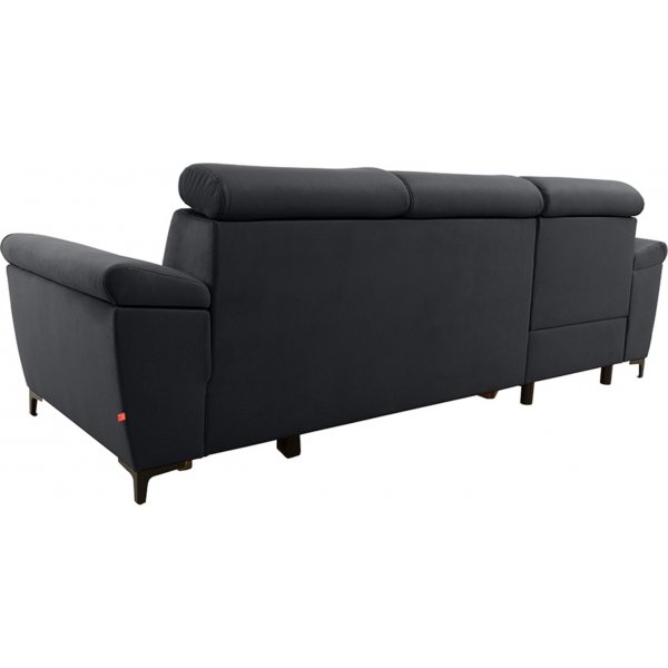 Santi slaapbank links - Grijs