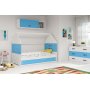 Domi juniorsng med frvaringsfack 80 x 160 cm - Valfri frg