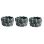 Ljuslykta fr vrmeljus 3-pack - Bl