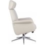 Penglund ftlj med fotpall - Beige (konstlder)