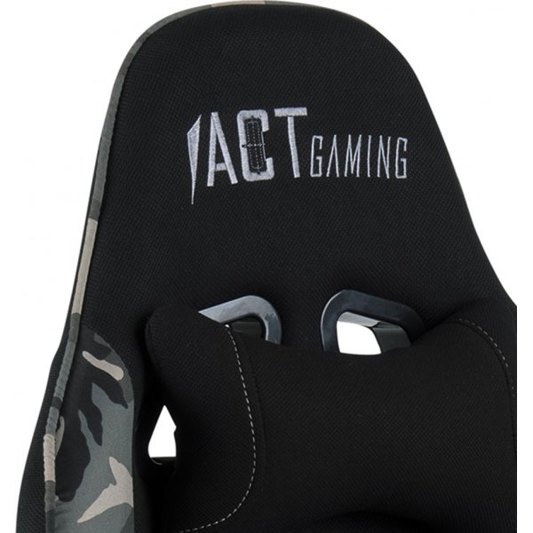 Alpha gamingstol - Svart/grå Alpha gamingstol - Svart/grå