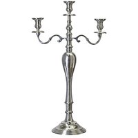 Stella Kandelaber H75 för 3 ljus - Silver Stella Kandelaber H75 för 3 ljus - Silver