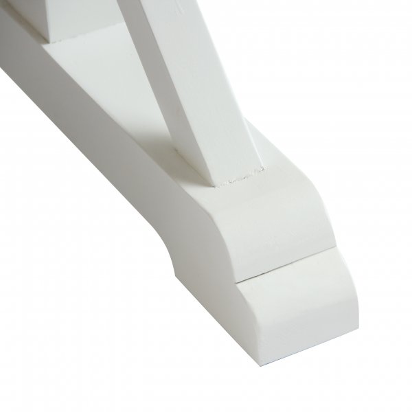 Rufus matbord med kryssben i �tervunnen furu 240x100 cm