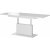 Table basse rehausse et abaisse Cense 126-167 x 70 cm - Blanc
