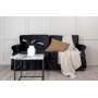 Tyger 2-sits soffa - Svart