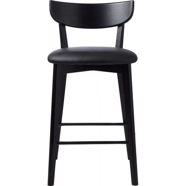 Contudo counterstol - Svart PU Contudo counterstol - Svart PU