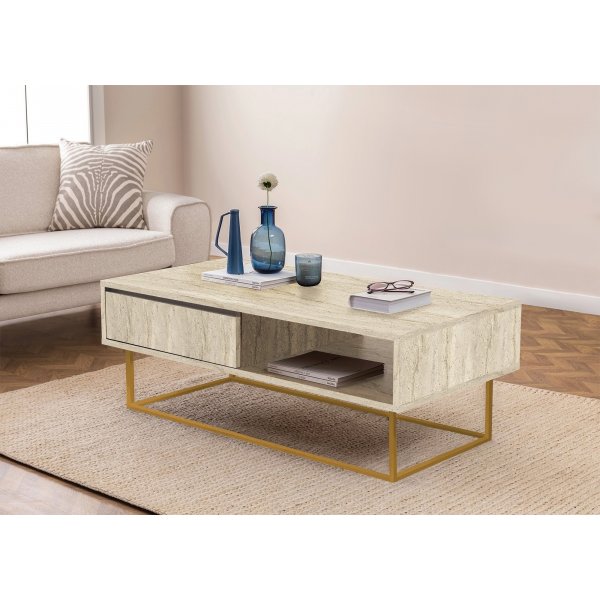 Table basse Luxus - Travertin