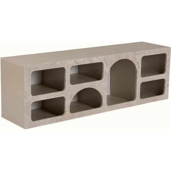 Etagère Liva L: 160 cm - Travertin Etagère Liva L: 160 cm - Travertin