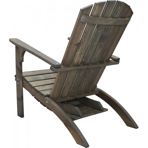 Transat Kungshamn avec repose-pieds - Gris Transat Kungshamn avec repose-pieds - Gris