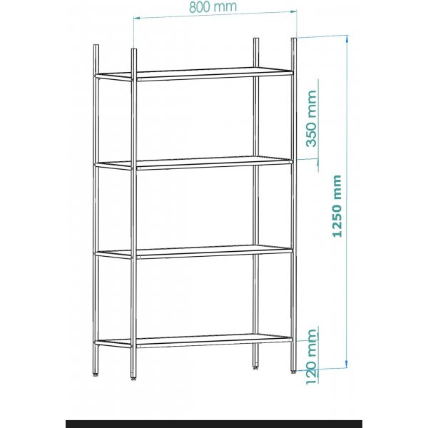 Bibliothèque Marta - Noir Bibliothèque Marta - Noir
