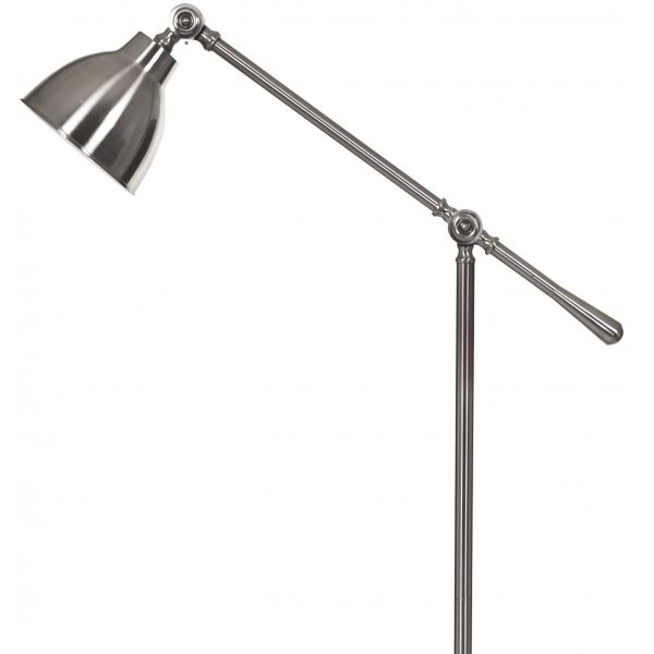 Koft golvlampa - Borstat Stål Koft golvlampa - Borstat Stål