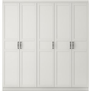 Armoire Henn 175 x 50 x 210 cm - Blanc