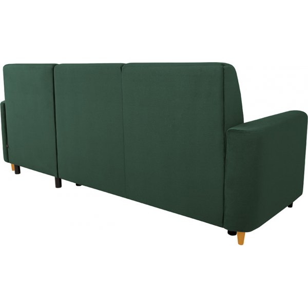 Le canapé lit à lattes - Vert Le canapé lit à lattes - Vert