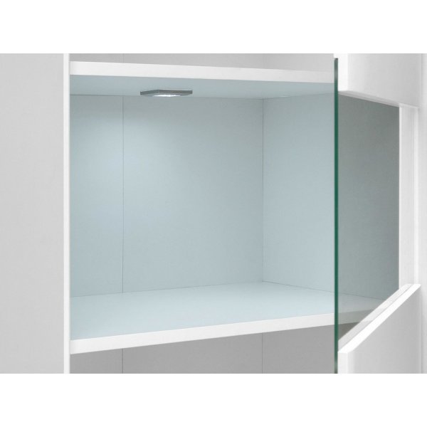 Livia skp - Vit/Glas/Tr