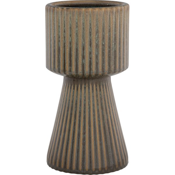 Kuglu kruka Brun/Bl 15 cm