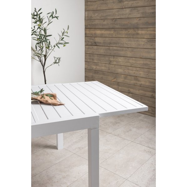 Marbella matbord 160 x 100 cm - Vit