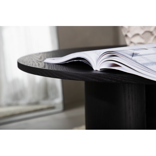 Olivia soffbord Ø80 cm - Svart Olivia soffbord Ø80 cm - Svart
