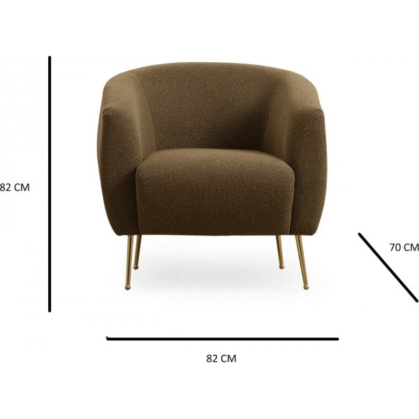 Fauteuil Eses - Vert Fauteuil Eses - Vert