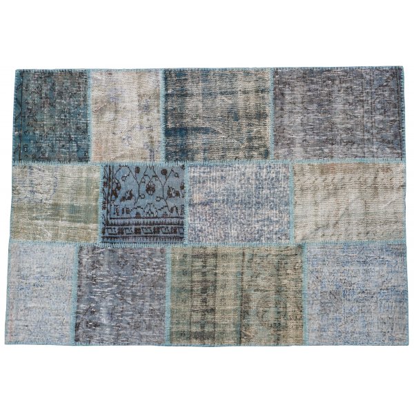 kta Patchwork matta Persia - Ljusbl