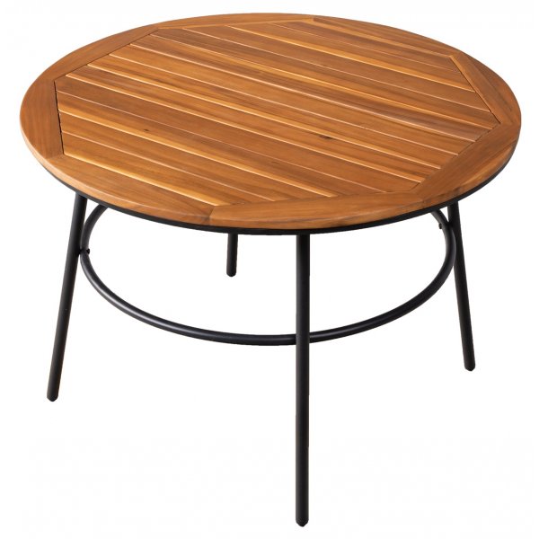 Sommar Utegrupp i konstrotting - Matgrupp med fyra karmstolar och bord