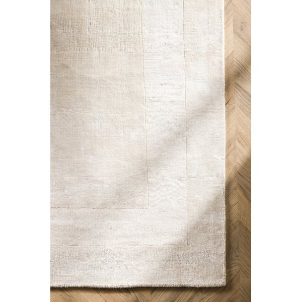 Tapis viscose Boston - Blanc Tapis viscose Boston - Blanc