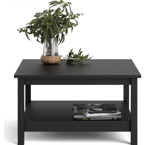 Table basse Madrid 81 x 81 cm - Noir Table basse Madrid 81 x 81 cm - Noir