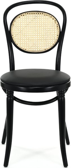 No 10 matstol med rottingrygg - Valfri stomme och kldsel