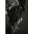 Plaid Carl 130 x 170 cm - Noir/blanc