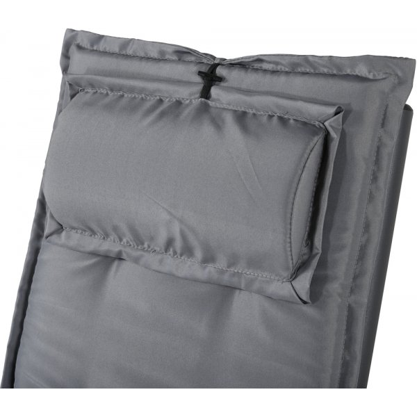 Home dyna 5-positioners med huvudkudde - Grå Home dyna 5-positioners med huvudkudde - Grå