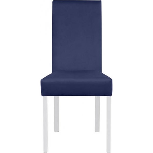 Chaise de salle  manger Campel - Bleu/blanc