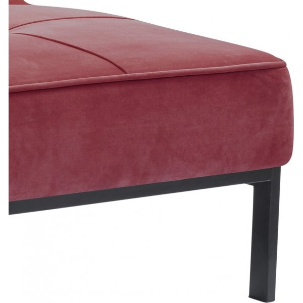 Canap-lit Perugia 2,5 places - Rouge