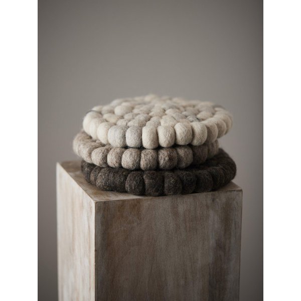 Nisha potmat Ø20 cm - Bruin Nisha potmat Ø20 cm - Bruin