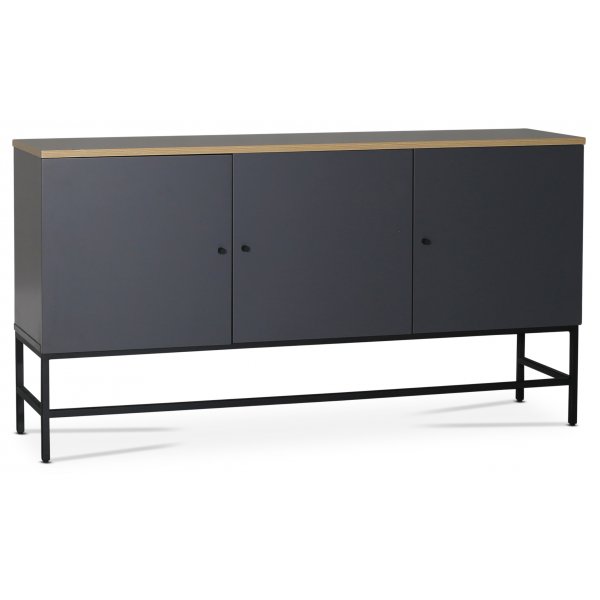 Edge sideboard - Grå högtryckslaminat (HPL) Edge sideboard - Grå högtryckslaminat (HPL)