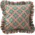 Housse de coussin Luciole 43 x 43 cm - Beige/vert fonc