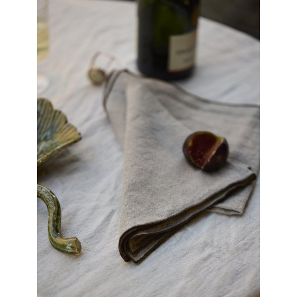 Serviette Cline 45 x 45 cm - Nougat fonc