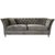Heywood Chesterfield 3-sits soffa - Aluminiumgr