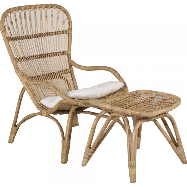 Fauteuil Ella - Nature/cru