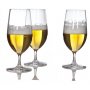 Sontell 6 st lglas i kristall