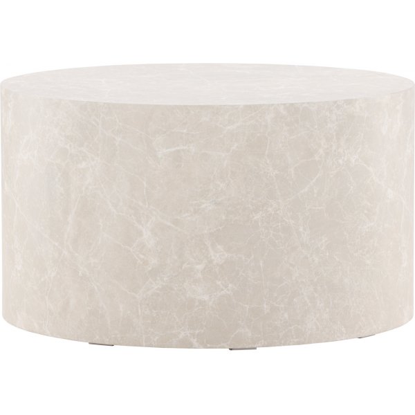 Table basse York 80 cm - Beige