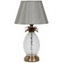 Lampfot Ananas H34 - Mssing / Glas