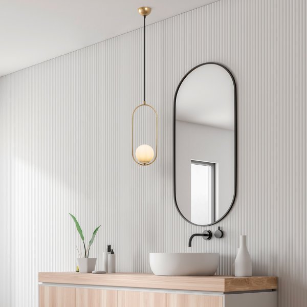 Mudoni taklampa 837 - Guld