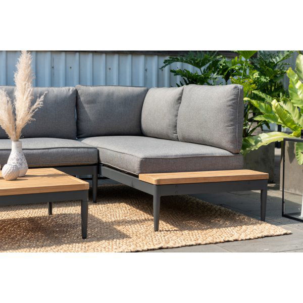 Ensemble de canap�s Lifestyle Garden Topaz - Gris/teck