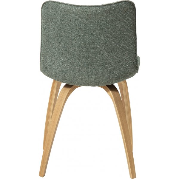 Glee matstol - Grön boucle Glee matstol - Grön boucle