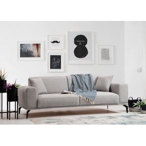 Nikea 2-sits soffa - Grå