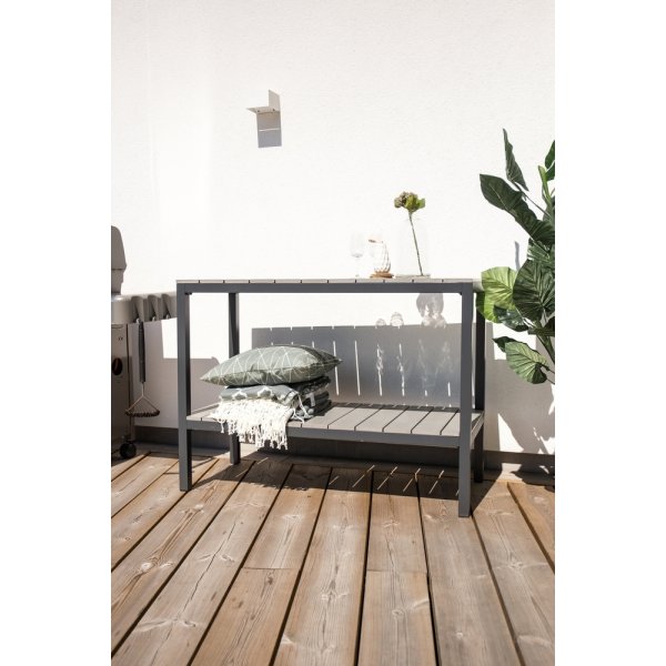 Table d'appoint Parma - Noir/Gris